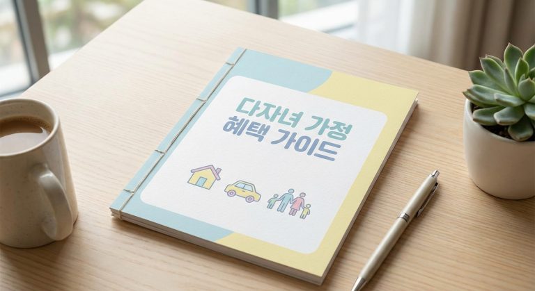 다자녀 가정 지원혜택 총정리 (2자녀부터 가능한 혜택·지원금)