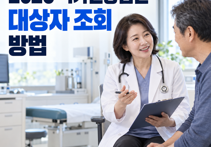 2026 국가건강검진 대상자 조회