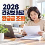 건강보험료 환급금 조회 방법