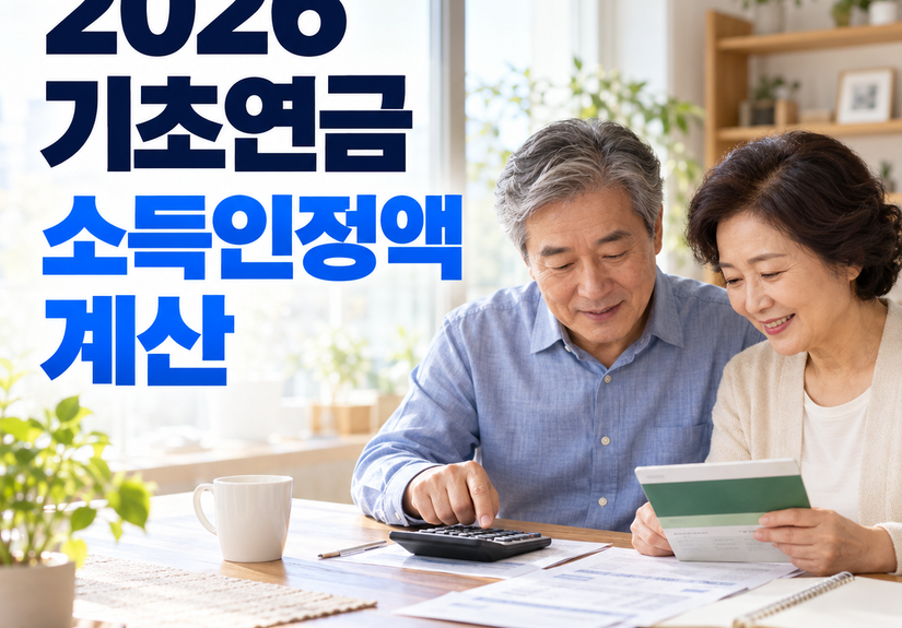 2026 기초연금 소득인정액 계산 방법
